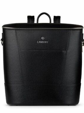 LAMBERT MIA VEGAN LEATHER DIAPER BAG
